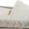 TOMS WHITE ONYX TEXTURED DENIM 10021934 White