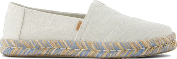 TOMS WHITE ONYX TEXTURED DENIM 10021934 White