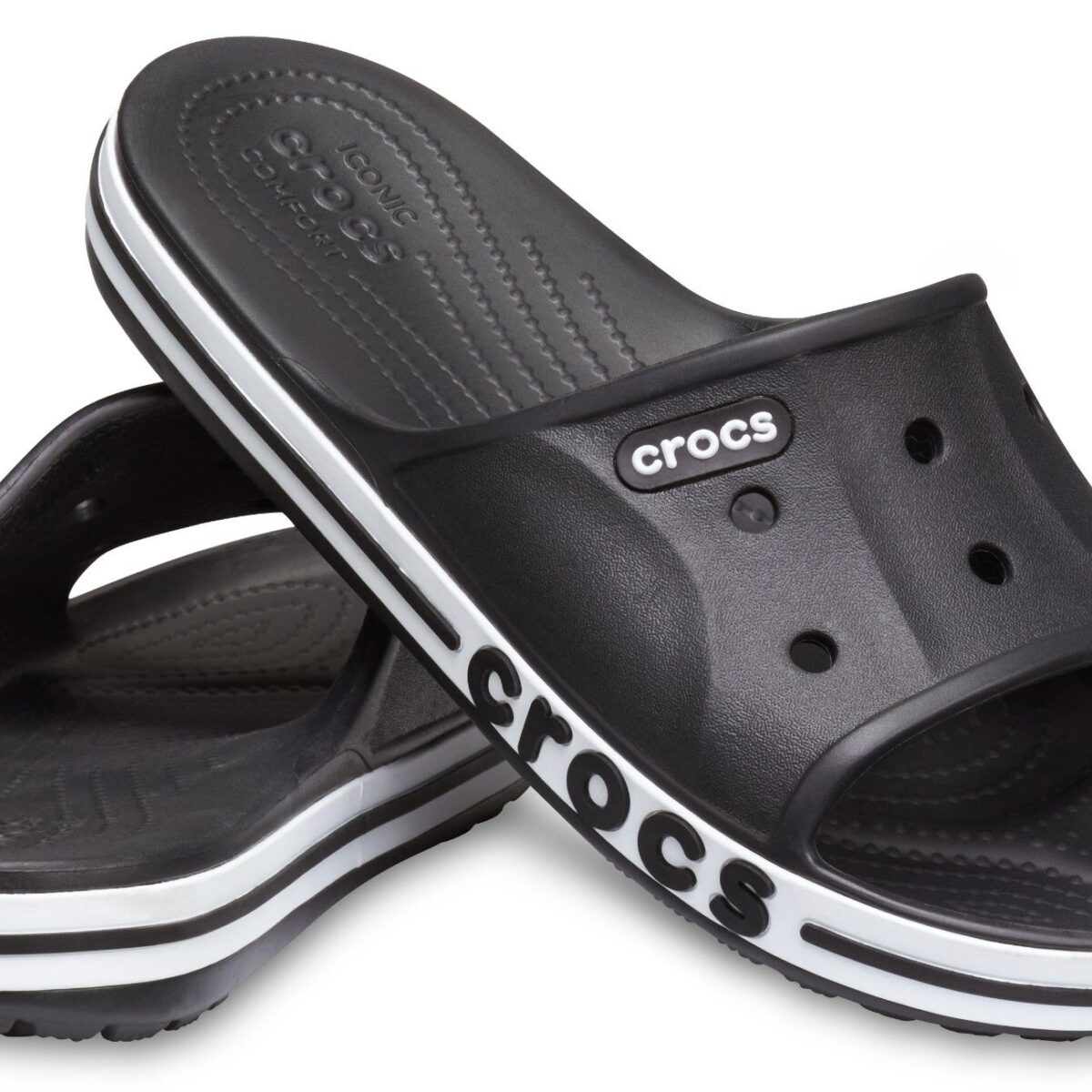 Crocs™ Bayaband Slide Black/White