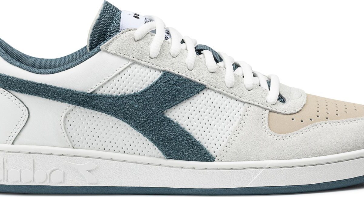 DIADORA MAGIC BASKET LOW NEAT White/Stormy Weather