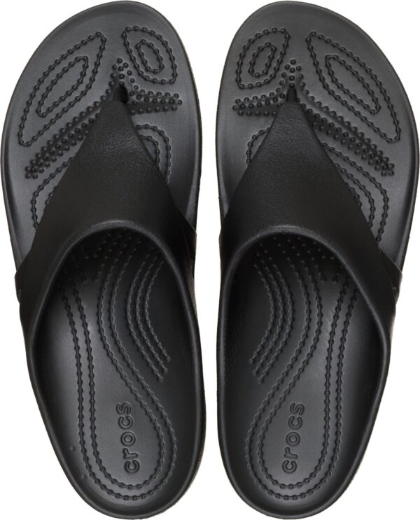 f590d9887cd123f5692142616f16c8ec Crocs™ Kadee Wedge Flip Black