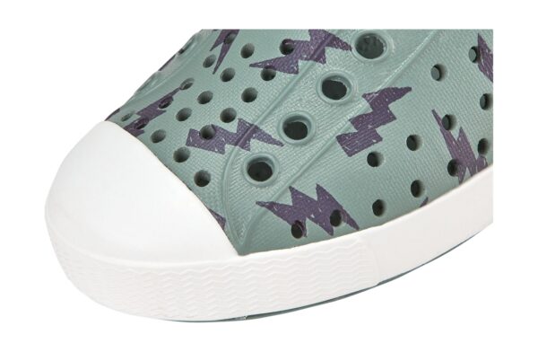 f6b8fe20e8b3d4398091eae0505b348d NATIVE Jefferson Print Youth Folk Green/Shell White/Onyx Lightning