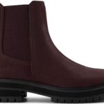 TOMS LEATHER WOMEN'S BENNET BOOT 10021296 Plum
