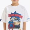 f7b00539a188af39594e8d3a45a632a2 DIADORA JU.T-SHIRT SS SUPERHEROES Optical White/Princess Blue