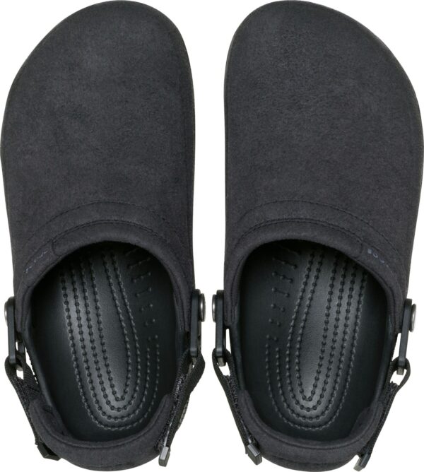 Crocs™ Classic Crafted Vegan Suede Clog Black