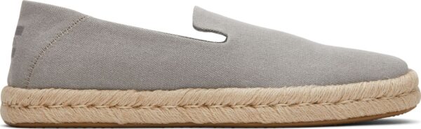 f8dd94c1312fadb3c1de5f999da69020 TOMS Recycled Cotton Canvas Men Santiago Drizzle Grey