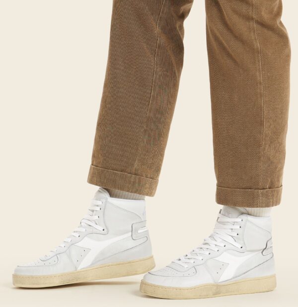 DIADORA Mi Basket Used White/White