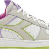 fb7eb5c8338bf9b19be34e6c8e192e70 DIADORA Magic Basket Low Label Wn White/Daiquiri Green