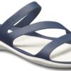 203998-462 Crocs™ Women's Swiftwater Sandal Navy/White