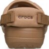 Crocs™ Classic Crafted Vegan Suede Clog Milk Chocolate