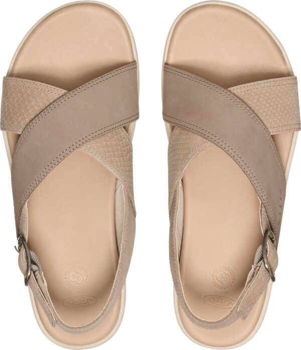 fc04048ef3253949db83bc74ffb06532 Keen ELLE LUXE CROSS STRAP 1030522 Plaza Taupe/Brindle