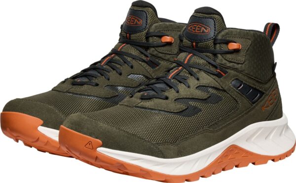 fc38b62b6c126e0b67b1881d3b19b715 Keen HIGHTRAIL MID WP 1030347 Forest Night/Gold Flame