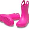 Crocs™ HANDLE IT RAIN BOOT KID'S Pink Crush
