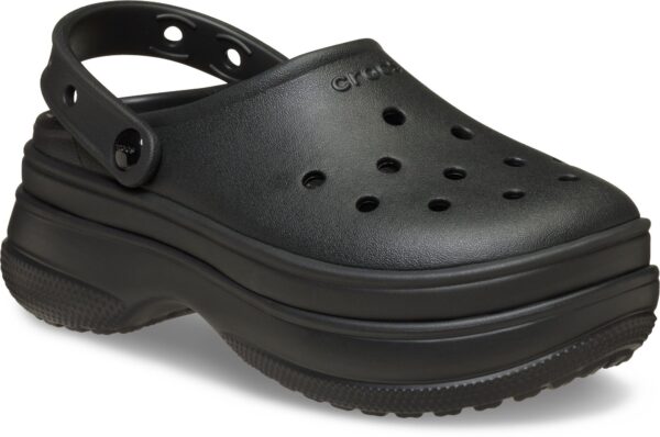Crocs™ Classic Stacked Clog Black/Black