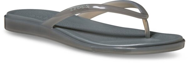 fd32655ea3231682da79fc41ab41bd31 Crocs™ Miami Jelly Round Toe Flip Women's Carbon Jelly