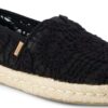 TOMS BLACK CROCHET LACE 10021938 Black