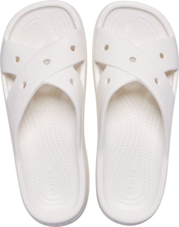 Crocs™ WOMENS CROSS STRAP Chalk