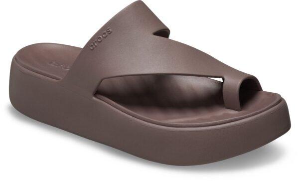 Crocs™ GETAWAY PLATFORM TOE LOOP Truffle