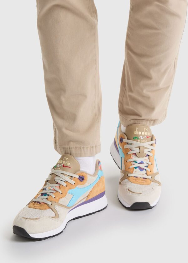 ffc4e55566082b1bbc32d3ea0dfbd97e DIADORA V7000 Camo Light Gray/Oak Buff
