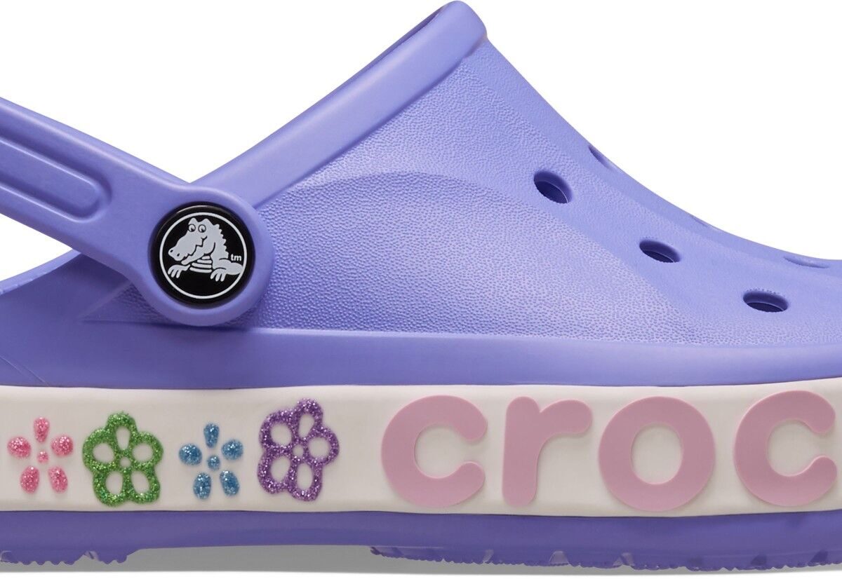 Crocs™ BAYABAND FLOWER BAND CLOG KID'S Digital Violet