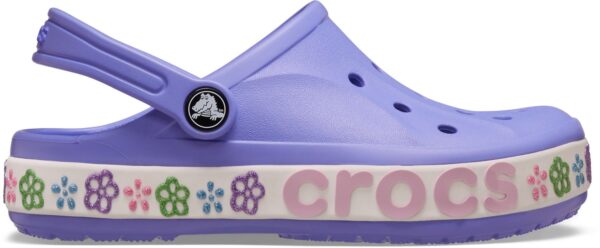 Crocs™ BAYABAND FLOWER BAND CLOG KID'S Digital Violet
