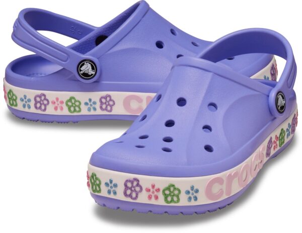Crocs™ BAYABAND FLOWER BAND CLOG KID'S Digital Violet