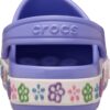 Crocs™ BAYABAND FLOWER BAND CLOG KID'S Digital Violet