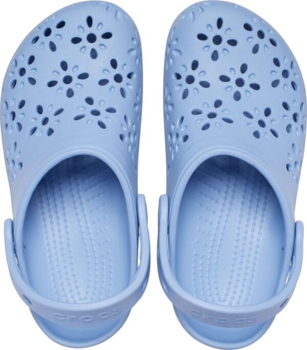 0c0709815970528b963cbb427220b4d8 Crocs™ CLASSIC FLORAL CUT OUT CLOG KID'S Blue Haze