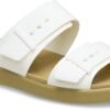 0ca6b8b907cbf054ac6d8f8b07bdb36b Crocs™ BROOKLYN BUCKLE LOW Chalk/Tan