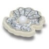 Crocs™ Jibbitz Squish Pearl Shell 198445435614 Jibbitz Squish Pearl Shell 198445435614