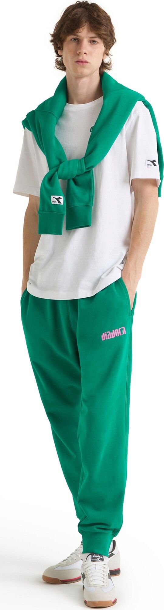 DIADORA Diadora Pants Athl. Logo 502.181689 Green 562 C