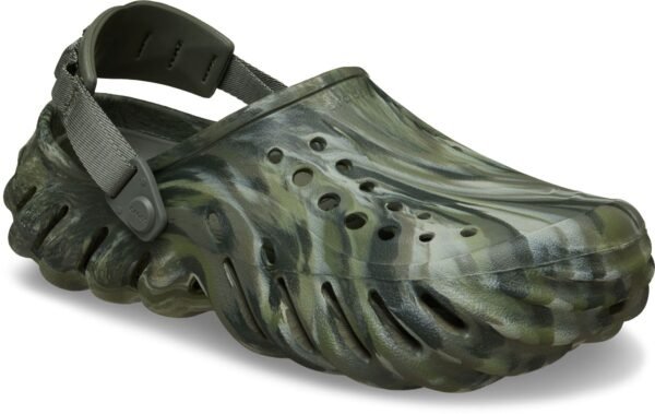 Crocs™ Echo Marbled Clog Dusty Olive/Multi