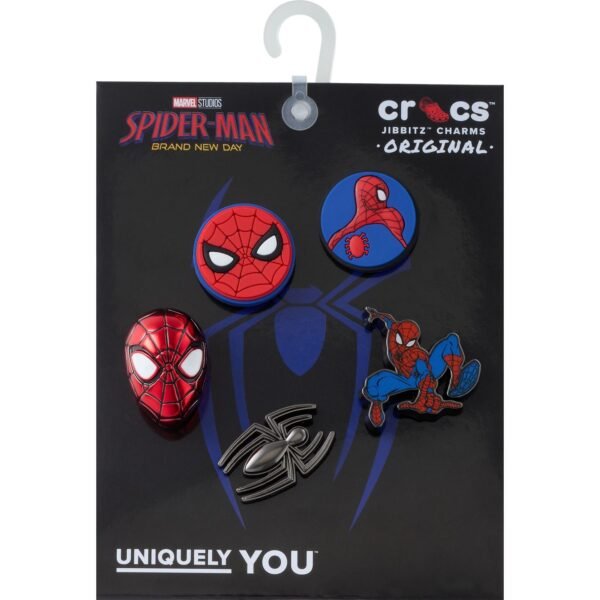 1be77b74f2014d91929a7d6da70c875c Crocs™ Jibbitz Spiderman II 5pck 198445530883 Jibbitz Spiderman II 5pck 198445530883