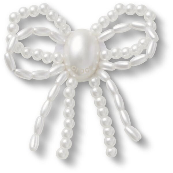 Crocs™ Crocs White Pearl Beaded Bow 198445238109 Crocs White Pearl Beaded Bow 198445238109