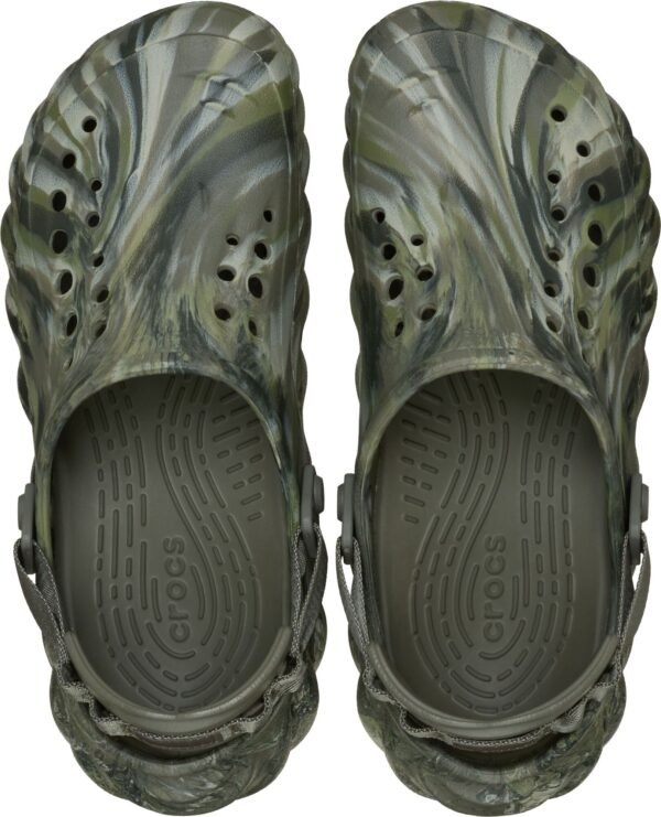 Crocs™ Echo Marbled Clog Dusty Olive/Multi