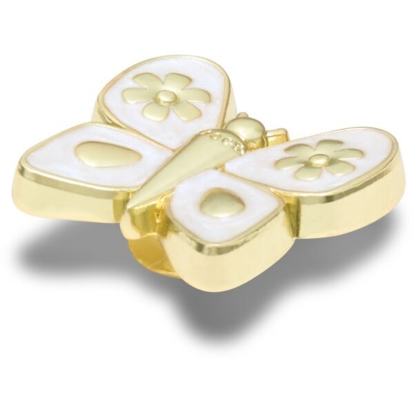 Crocs™ Crocs Jibbitz Gold Pearlized Butterfly 198445375880 Crocs Jibbitz Gold Pearlized Butterfly 198445375880