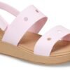 3e61850089741284aa2c547409841f56 Crocs™ Brooklyn Sandal Kid's Pink Milk/Cashew