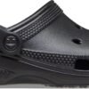 Crocs™ Classic Hearts Cut Out Clog Black