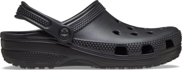 Crocs™ Classic Hearts Cut Out Clog Black