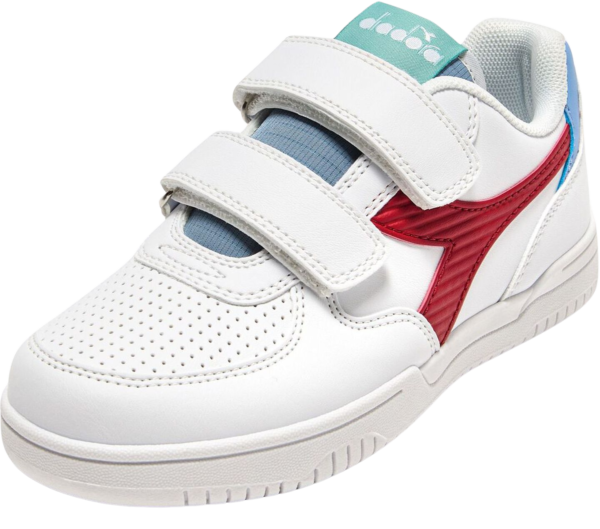 DIADORA Diadora Raptor Low Stripe Ps White/Salsa/Coronet Blue