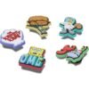 4edffcfbad4909b5100fc883d55ff6a7 Crocs™ Crocs SPONGEBOB 5 PACK G1021400-MU Crocs SPONGEBOB 5 PACK G1021400-MU