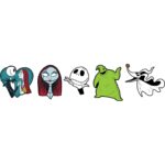 Crocs™ Crocs Nightmare Before Xmas 5 Pack 198445201394 Crocs Nightmare Before Xmas 5 Pack 198445201394