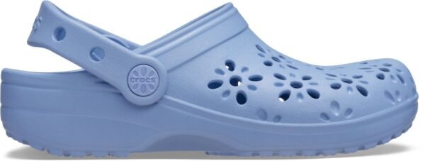 5b1041c915aded786769127c3b587a51 Crocs™ CLASSIC FLORAL CUT OUT CLOG KID'S Blue Haze