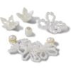 Crocs™ Crocs White Pearl Beaded 5 Pack 198445236426 Crocs White Pearl Beaded 5 Pack 198445236426