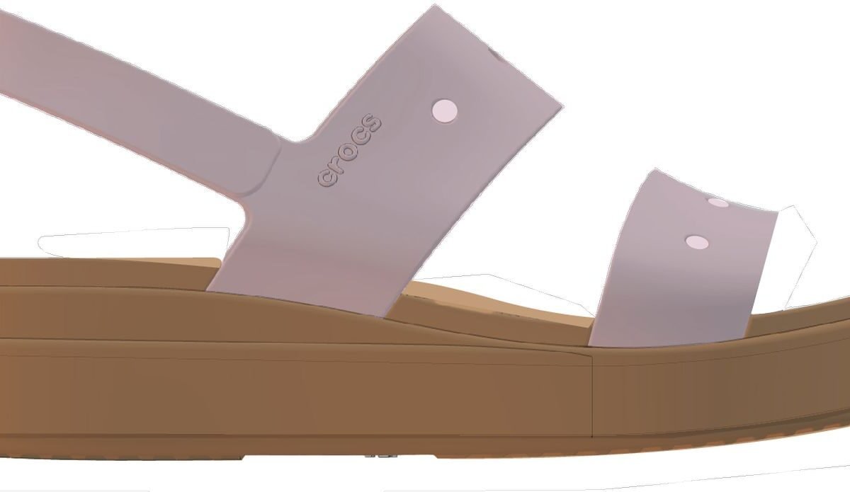 Crocs™ Brooklyn Sandal Kid's Pink Milk/Cashew