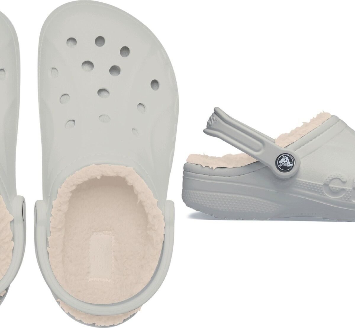 886dd90154930efb9c5aeb8a797ea33a Crocs™ Baya Lined Clog Almost White