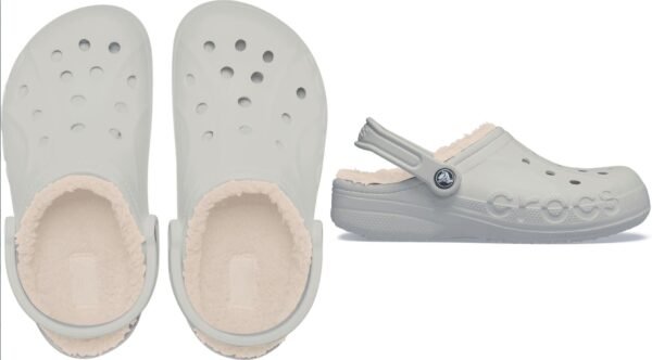 Crocs™ Baya Lined Clog Almost White