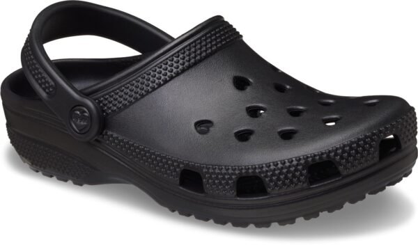 Crocs™ Classic Hearts Cut Out Clog Black