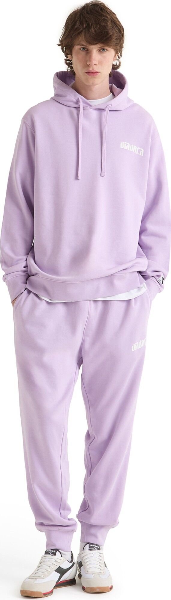 DIADORA Diadora Hoodie Athl. Logo 502.181685 Wing Violet