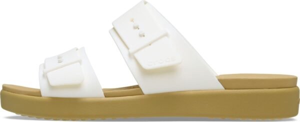 9e38cc80b541282f7f637a8a993d2d53 Crocs™ BROOKLYN BUCKLE LOW Chalk/Tan